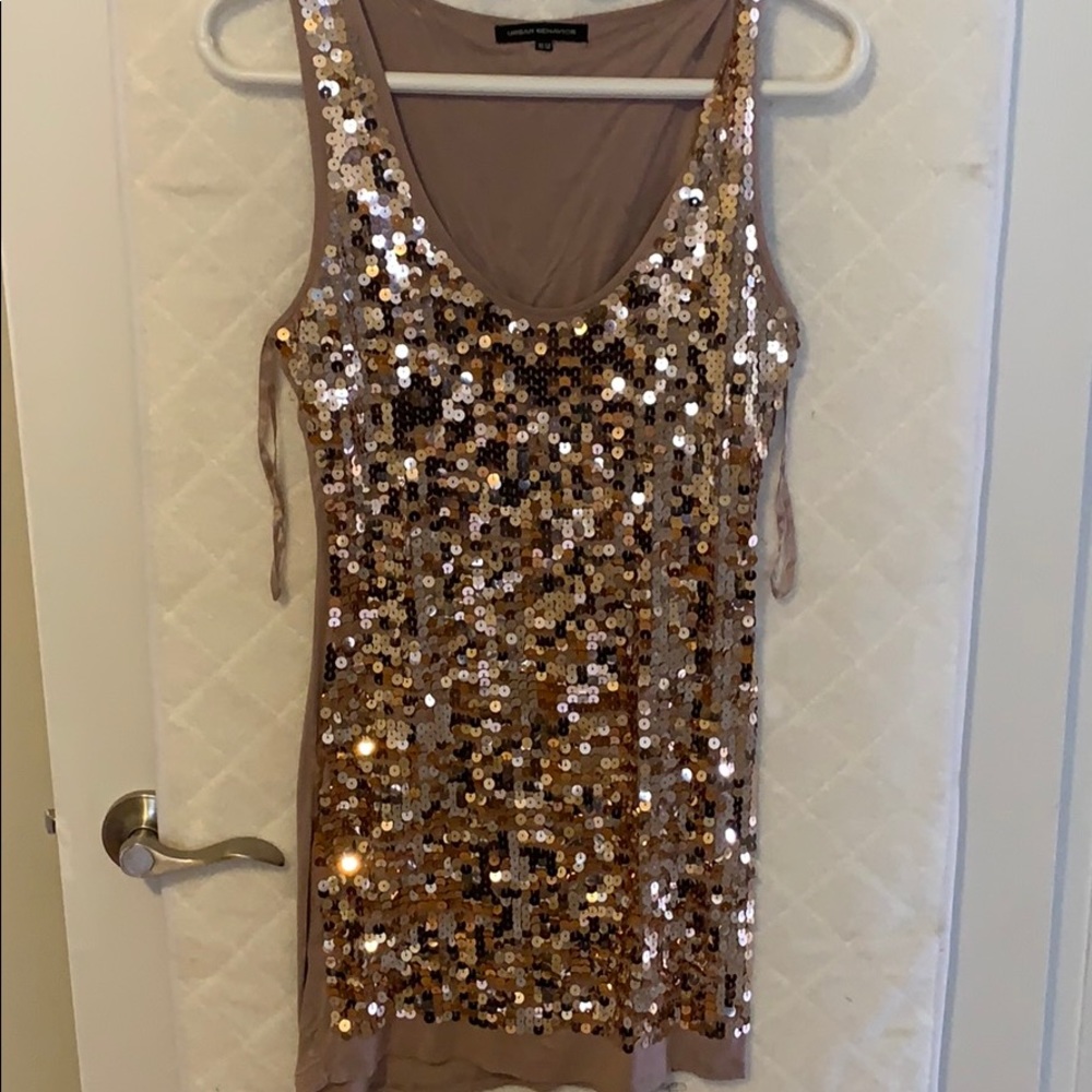 Urban behaviour mini sparkly dress